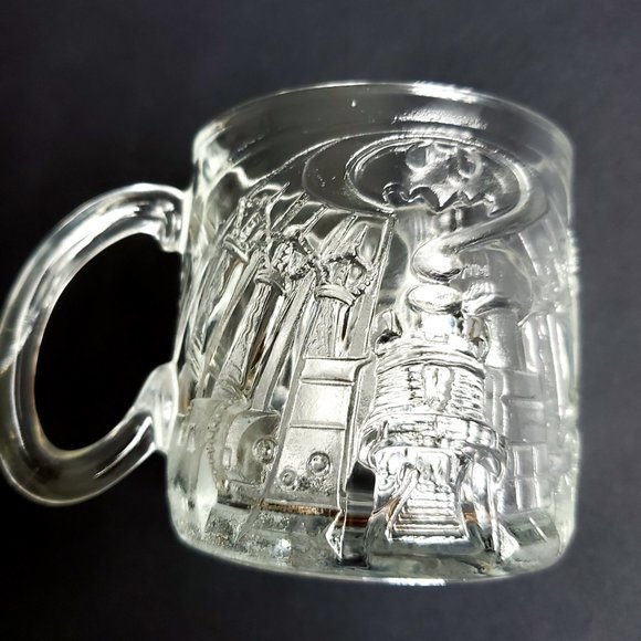 Vintage 1995 Batman Forever DC Comics The Riddler McDonald's Glass Collector Mug - Picture 4 of 5